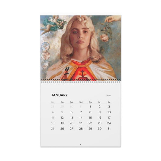 Celebrity Saints Wall Calendar | 2026 Artistic Portraits
