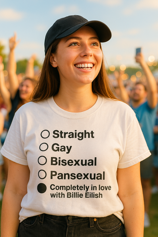 Graphic Tee — "Completely in Love with BE" Checklist T-Shirt