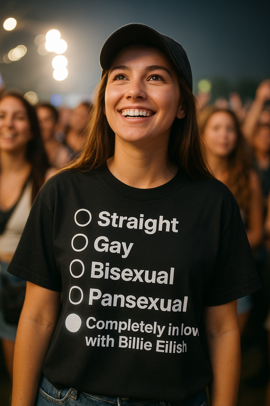 Graphic Tee — "Completely in Love with BE" Checklist T-Shirt